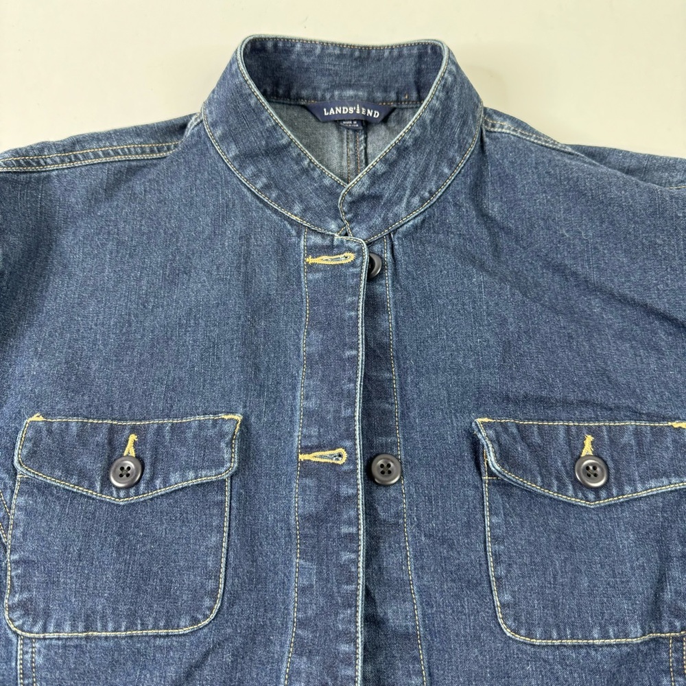 Lands’ End Jean Jacket - Picture 4 of 7